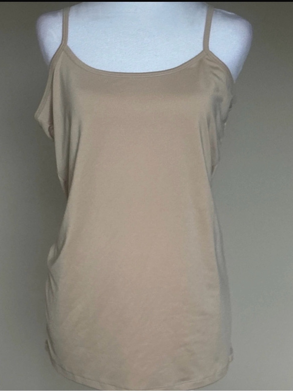 Sleek Nude Spaghetti Strap Camisole